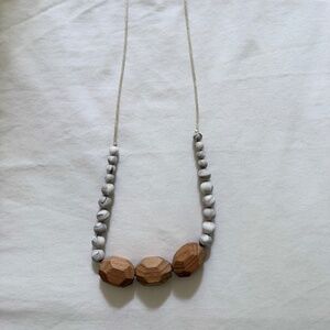 Chewable Charm Geometric Necklace